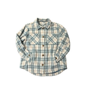 Heritage Charm Blue White Plaid Shackett‎ Size XL